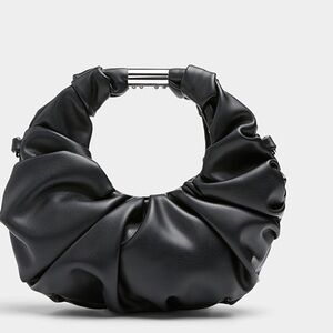 Brand new cute black half moon bag !